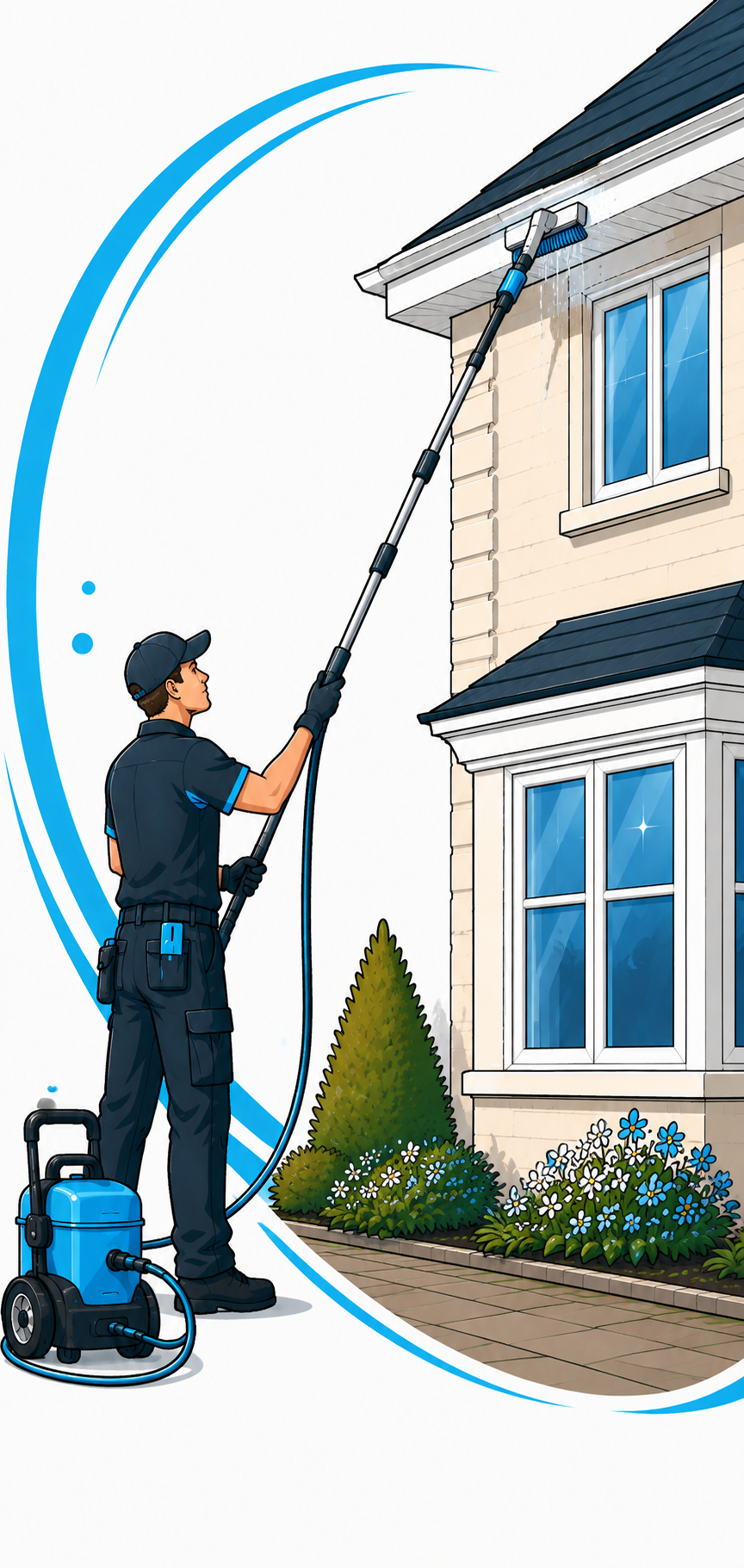City Clean fascia cleaning mobile