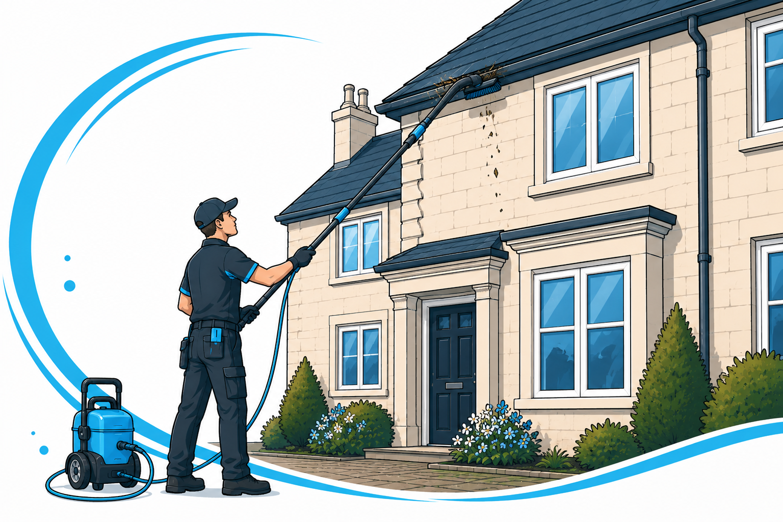 city clean gutter cleaning