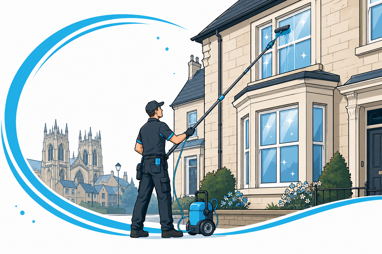 city clean illustrated main image